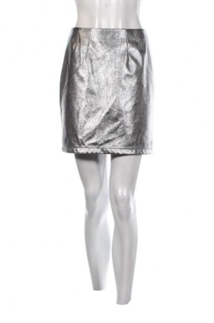 Kožená sukňa  H&M, Veľkosť S, Farba Strieborná, Cena  29,67 €