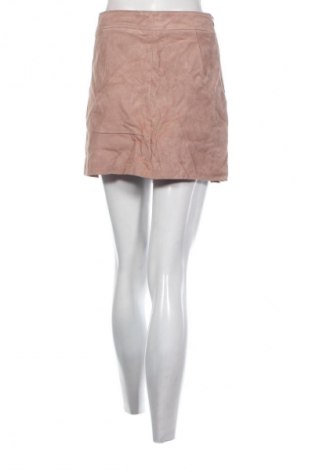 Lederrock H&M, Größe S, Farbe Aschrosa, Preis 30,99 €