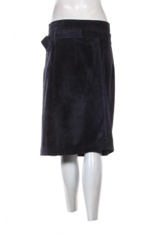 Skórzana spódnica Massimo Dutti, Rozmiar L, Kolor Niebieski, Cena 341,98 zł