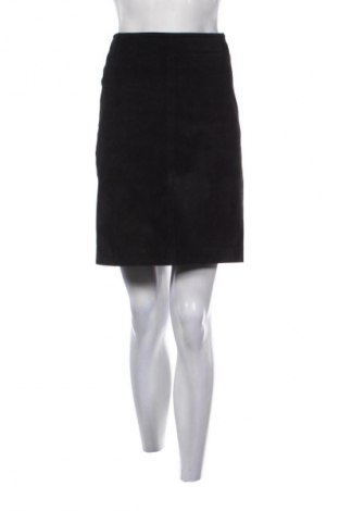 Кожена пола River Island, Размер M, Цвят Черен, Цена 67,86 лв.