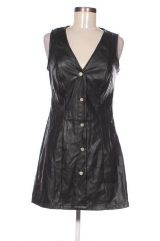 Кожена рокля New Look, Размер M, Цвят Черен, Цена 34,99 лв.