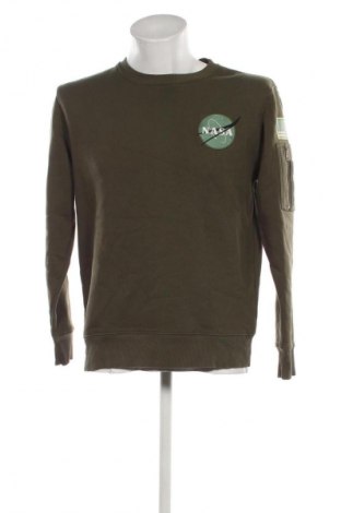 Herren Shirt Alpha Industries, Größe M, Farbe Grün, Preis € 34,99