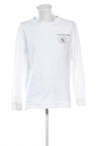 Herren Shirt Calvin Klein Jeans, Größe XL, Farbe Weiß, Preis € 14,99