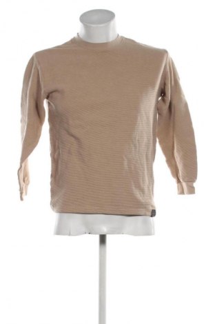 Herren Shirt Pull&Bear, Größe S, Farbe Beige, Preis 10,99 €