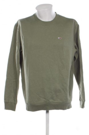 Herren Shirt Tommy Jeans, Größe L, Farbe Grün, Preis € 55,99