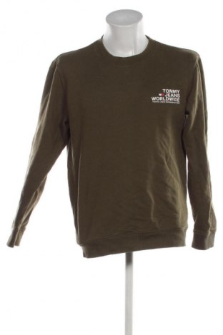 Herren Shirt Tommy Jeans, Größe L, Farbe Grün, Preis 35,99 €