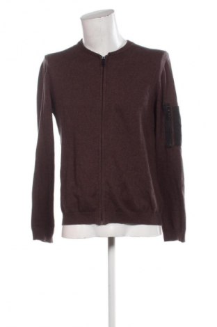 Jachetă tricotată de bărbați ASOS, Mărime M, Culoare Maro, Preț 90,99 Lei