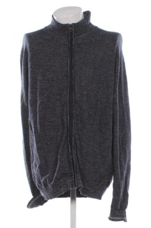 Jachetă tricotată de bărbați Angelo Litrico, Mărime XXL, Culoare Albastru, Preț 62,99 Lei