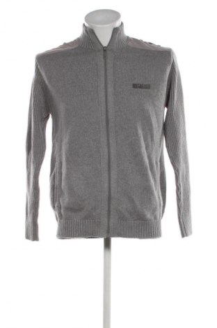 Herren Strickjacke Angelo Litrico, Größe L, Farbe Grau, Preis € 10,99
