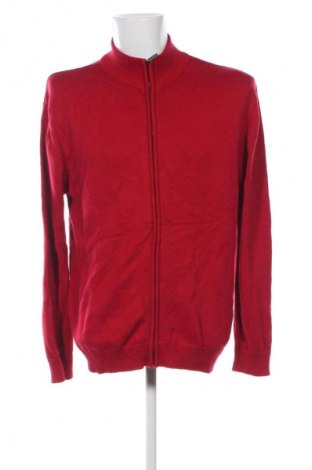 Herren Strickjacke Authentic Clothing Company, Größe L, Farbe Rot, Preis 17,99 €