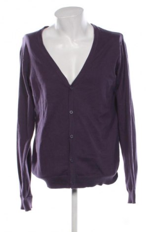 Herren Strickjacke Bershka, Größe XL, Farbe Lila, Preis 13,99 €