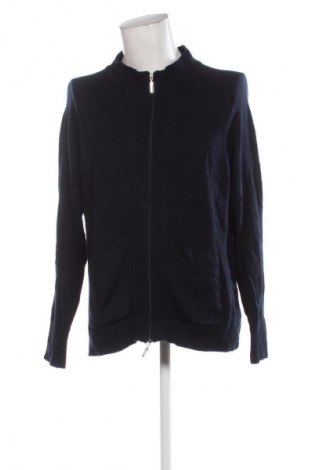 Herren Strickjacke Elena Miro, Größe L, Farbe Blau, Preis 14,99 €