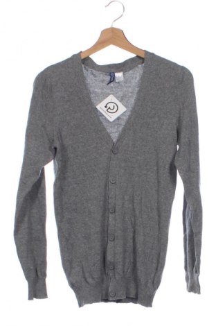 Herren Strickjacke H&M Divided, Größe XS, Farbe Grau, Preis € 10,99