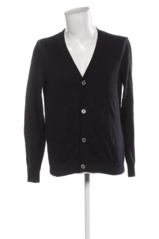 Herren Strickjacke Jack & Jones, Größe M, Farbe Schwarz, Preis 13,99 €