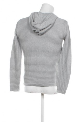 Herren Strickjacke Jack & Jones, Größe S, Farbe Grau, Preis 14,99 €