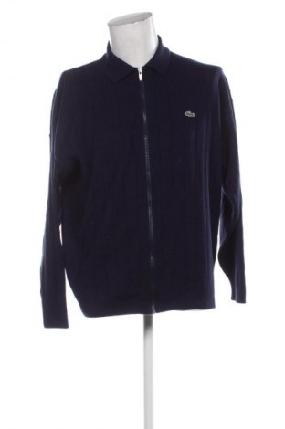 Jachetă tricotată de bărbați Lacoste, Mărime L, Culoare Albastru, Preț 240,99 Lei