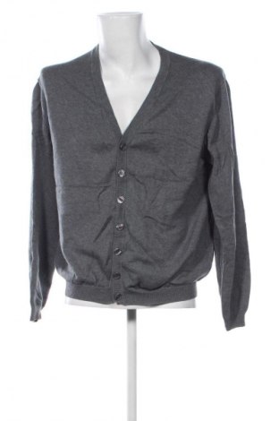 Herren Strickjacke Milano Italy, Größe XL, Farbe Grau, Preis 15,99 €