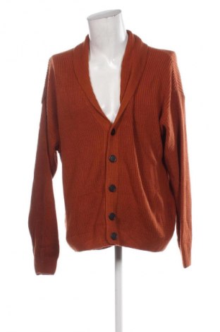 Herren Strickjacke New Look, Größe L, Farbe Orange, Preis € 4,99