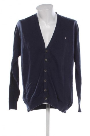 Jachetă tricotată de bărbați Rover&Lakes, Mărime XL, Culoare Albastru, Preț 141,22 Lei