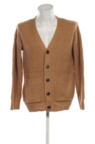 Herren Strickjacke SHEIN, Größe M, Farbe Braun, Preis 11,99 €