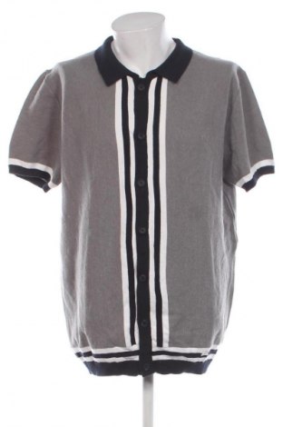 Herren Strickjacke Sams, Größe 4XL, Farbe Mehrfarbig, Preis € 5,99