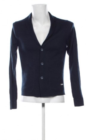 Herren Strickjacke Seidensticker, Größe M, Farbe Blau, Preis 18,99 €