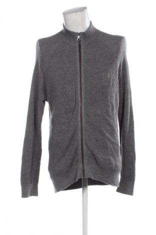 Herren Strickjacke Tommy Hilfiger, Größe L, Farbe Grau, Preis 77,99 €