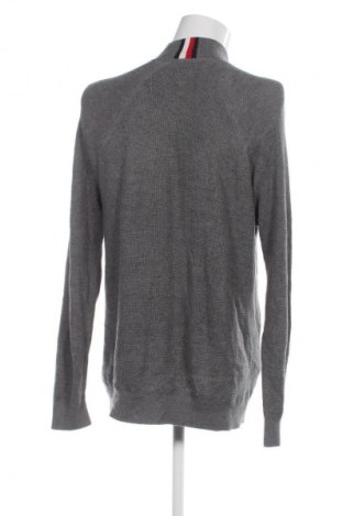 Herren Strickjacke Tommy Hilfiger, Größe L, Farbe Grau, Preis 77,99 €