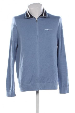 Jachetă tricotată de bărbați Tommy Jeans, Mărime XL, Culoare Albastru, Preț 579,99 Lei