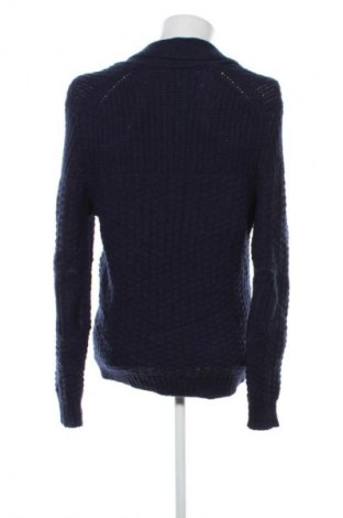 Herren Strickjacke United Colors Of Benetton, Größe M, Farbe Blau, Preis 16,99 €