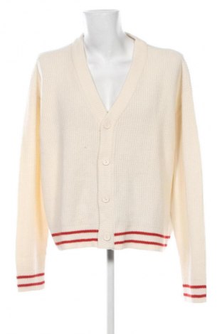 Herren Strickjacke Urban Classics, Größe L, Farbe Ecru, Preis 11,99 €