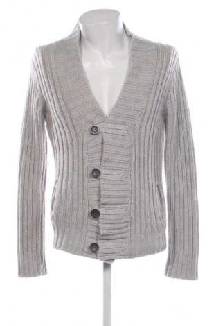 Jachetă tricotată de bărbați WE, Mărime S, Culoare Gri, Preț 102,89 Lei