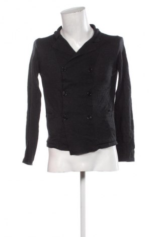 Herren Strickjacke Zara, Größe L, Farbe Schwarz, Preis 15,99 €