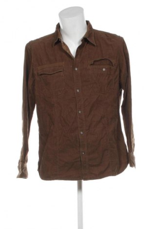 Herrenhemd Angelo Litrico, Größe L, Farbe Braun, Preis 8,99 €