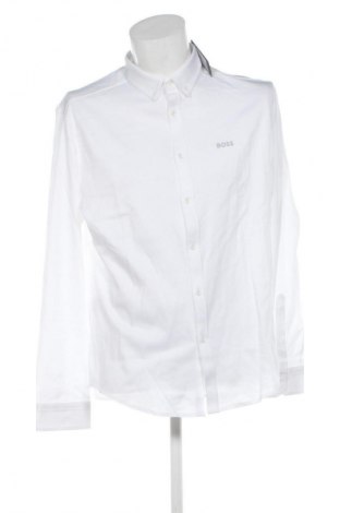 Cămașă de bărbați Boss Green, Mărime L, Culoare Alb, Preț 484,99 Lei