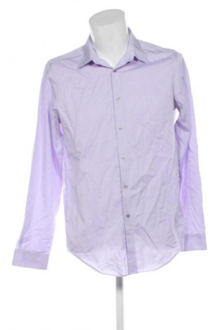 Herrenhemd Calvin Klein, Größe L, Farbe Lila, Preis € 32,99