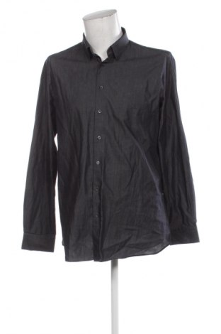 Herrenhemd Dressmann, Größe L, Farbe Grau, Preis € 11,99