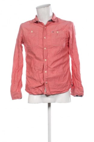 Herrenhemd Hilfiger Denim, Größe M, Farbe Rot, Preis 20,99 €