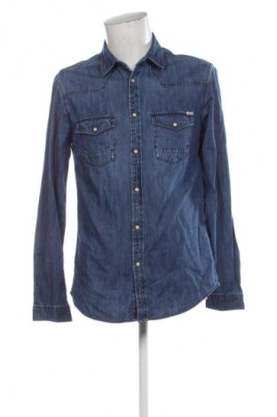 Cămașă de bărbați Jack & Jones, Mărime M, Culoare Albastru, Preț 60,99 Lei