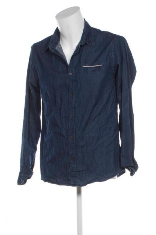 Cămașă de bărbați Jack & Jones PREMIUM, Mărime L, Culoare Albastru, Preț 78,99 Lei
