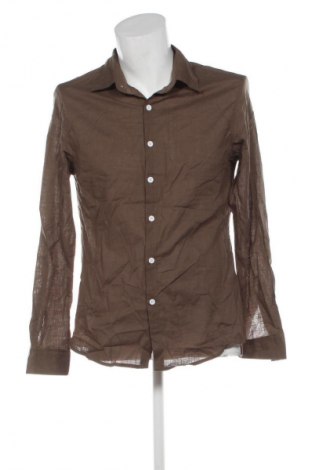 Herrenhemd Manfinity, Größe M, Farbe Braun, Preis € 12,99
