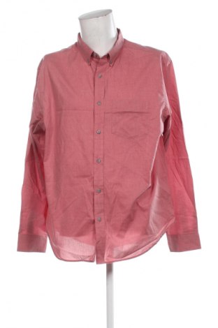 Herrenhemd Old Navy, Größe XXL, Farbe Rot, Preis 10,99 €