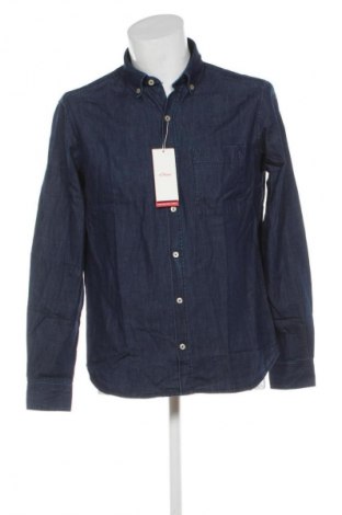 Herrenhemd S.Oliver, Größe M, Farbe Blau, Preis € 41,99