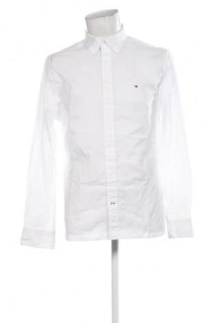 Cămașă de bărbați Tommy Hilfiger, Mărime L, Culoare Alb, Preț 424,99 Lei