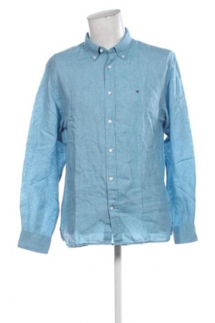 Męska koszula Tommy Hilfiger, Rozmiar XL, Kolor Niebieski, Cena 346,99 zł