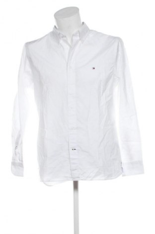 Cămașă de bărbați Tommy Hilfiger, Mărime M, Culoare Alb, Preț 297,99 Lei