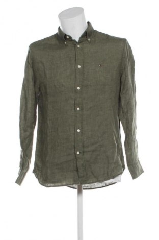 Мъжка риза Tommy Hilfiger, Размер M, Цвят Кафяв, Цена 184,99 лв.