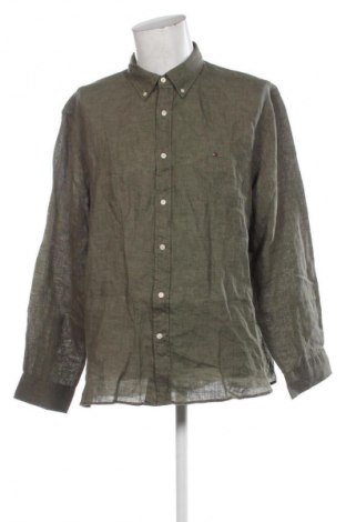Cămașă de bărbați Tommy Hilfiger, Mărime 3XL, Culoare Verde, Preț 579,99 Lei