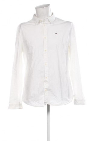 Ανδρικό πουκάμισο Tommy Jeans, Μέγεθος XXL, Χρώμα Εκρού, Τιμή 37,99 €
