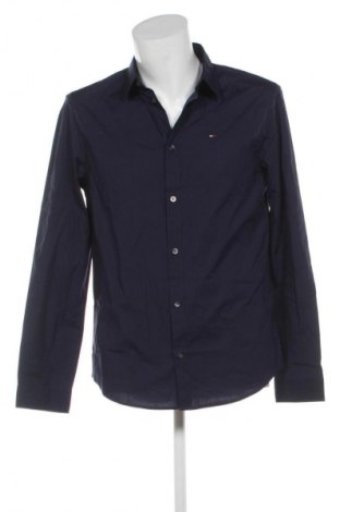 Herrenhemd Tommy Jeans, Größe L, Farbe Blau, Preis € 75,99